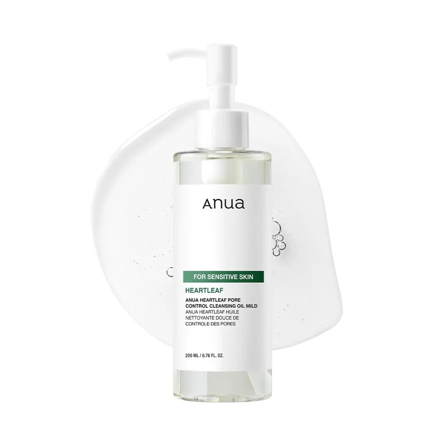 ANUA HEARTLEAF PORE CONTROL CLEANSING OIL MILD - 200ML