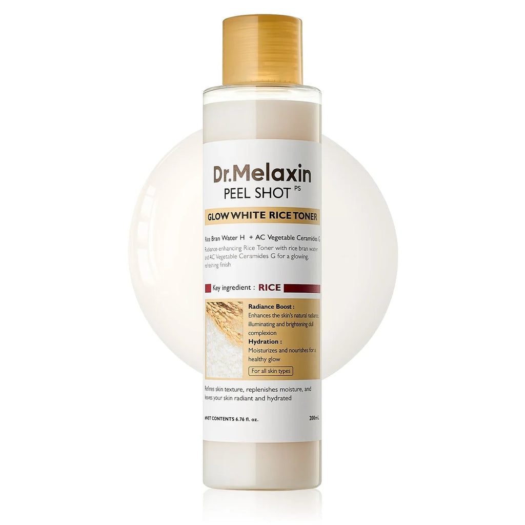 DR MELAXIN GLOW WHITE RICE TONER 200ML
