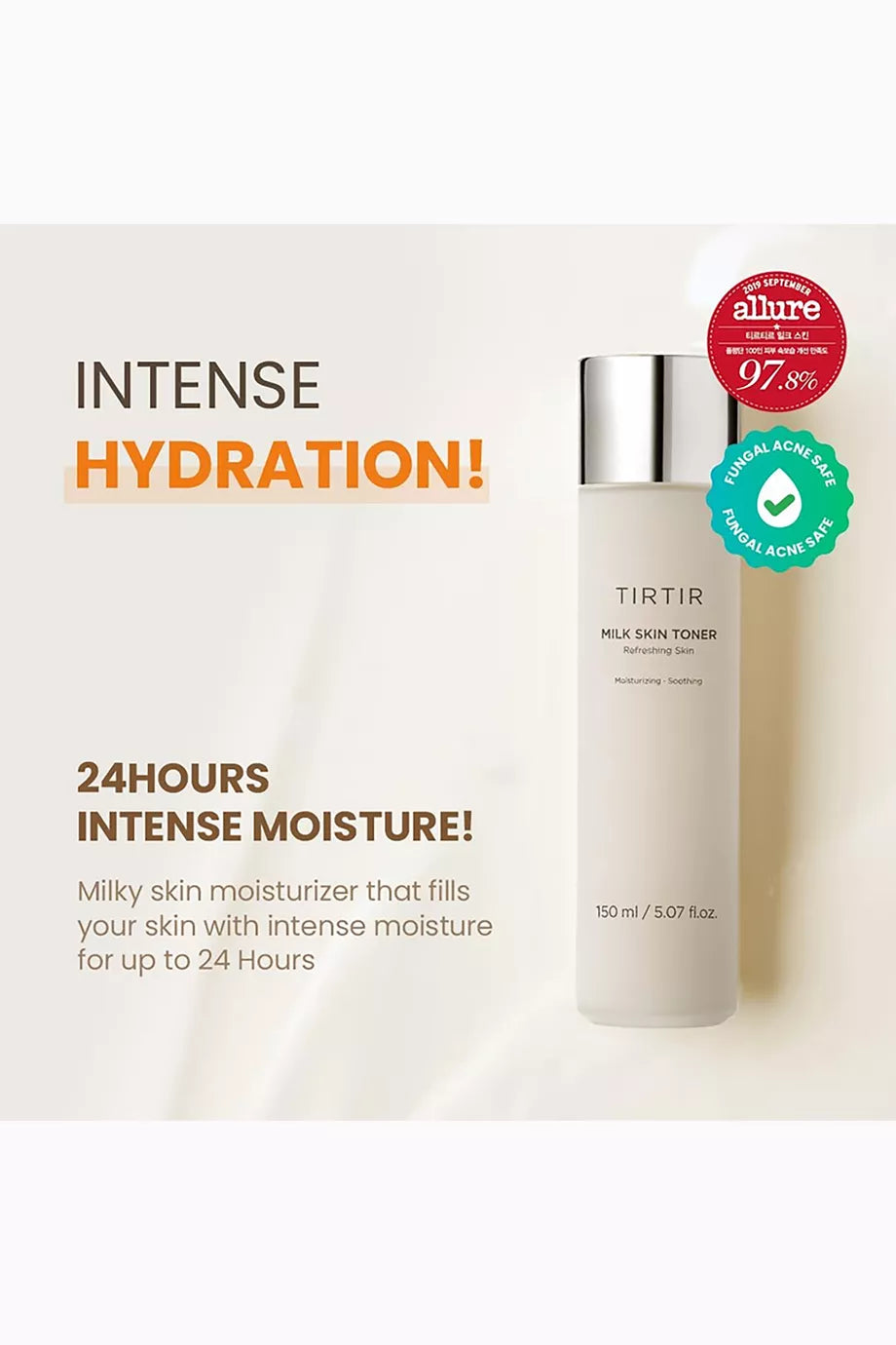 TIRTIR MILK SKIN REFRESHING TONER 150ML