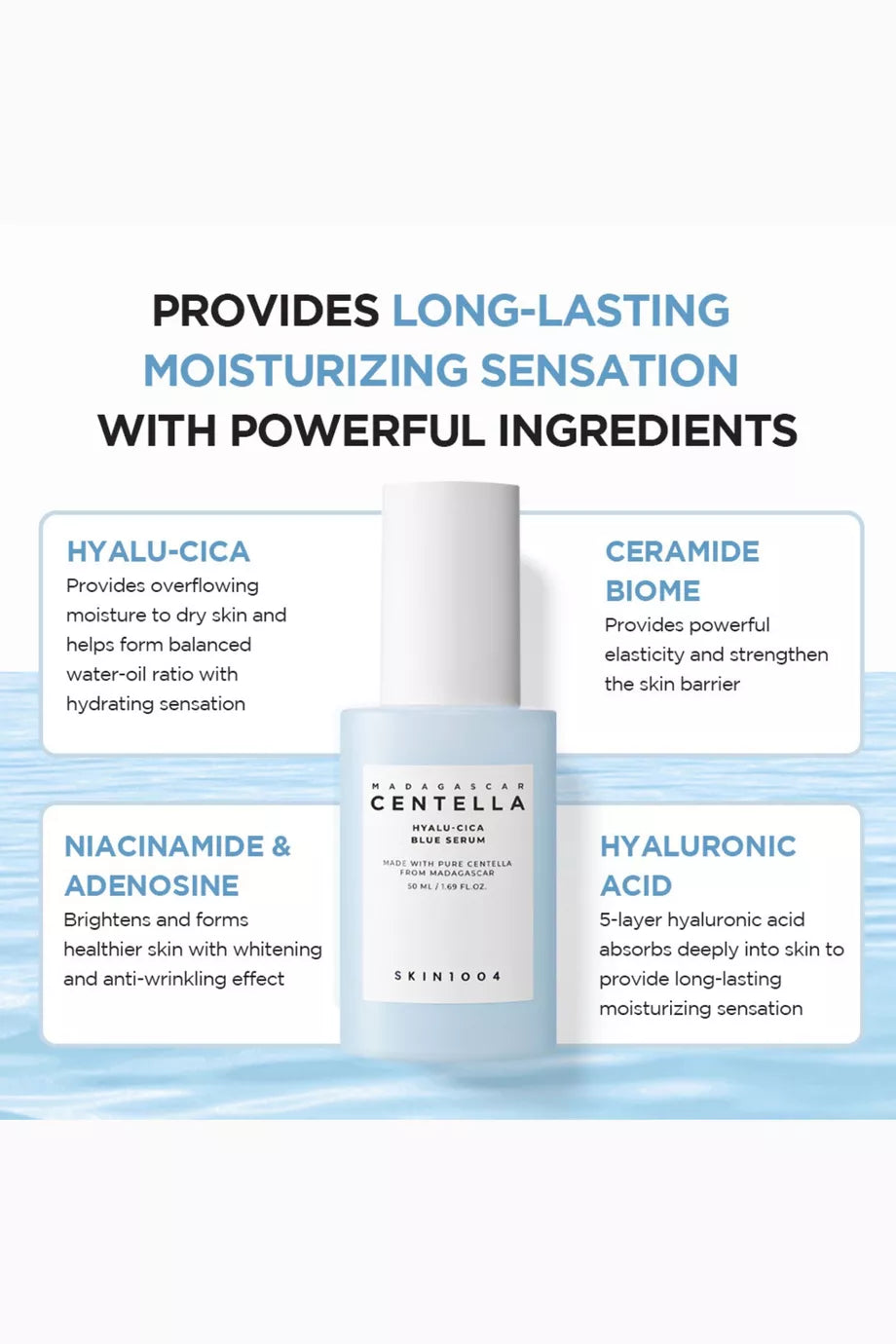 Centella Hyalu-Cica Blue Serum, 50ml