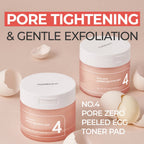 numbuzin - No. 4 Pore Zero Peeled Egg Toner Pad