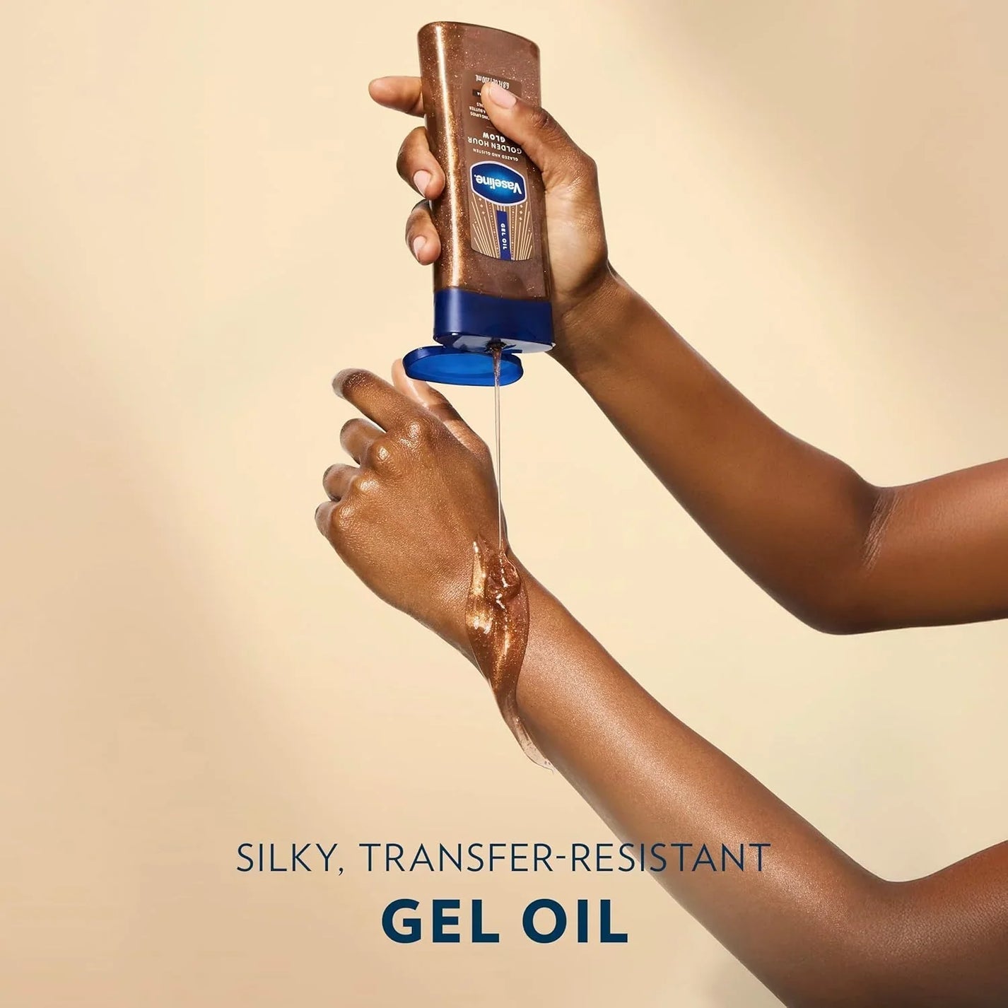 VASELINE GOLDEN HOUR GLOW COCOA BUTTER 200ML