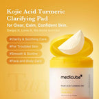 MEDICUBE KOJIC ACID TURMERIC PAD 160ML