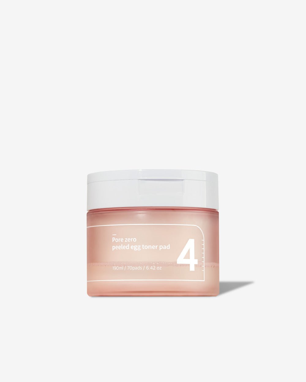 numbuzin - No. 4 Pore Zero Peeled Egg Toner Pad