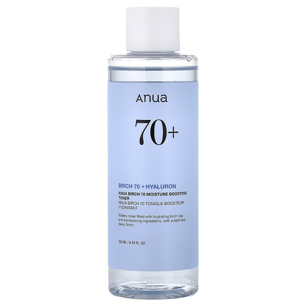 ANUA BIRCH 70+HYALURON BOOSTING TONER 250ML