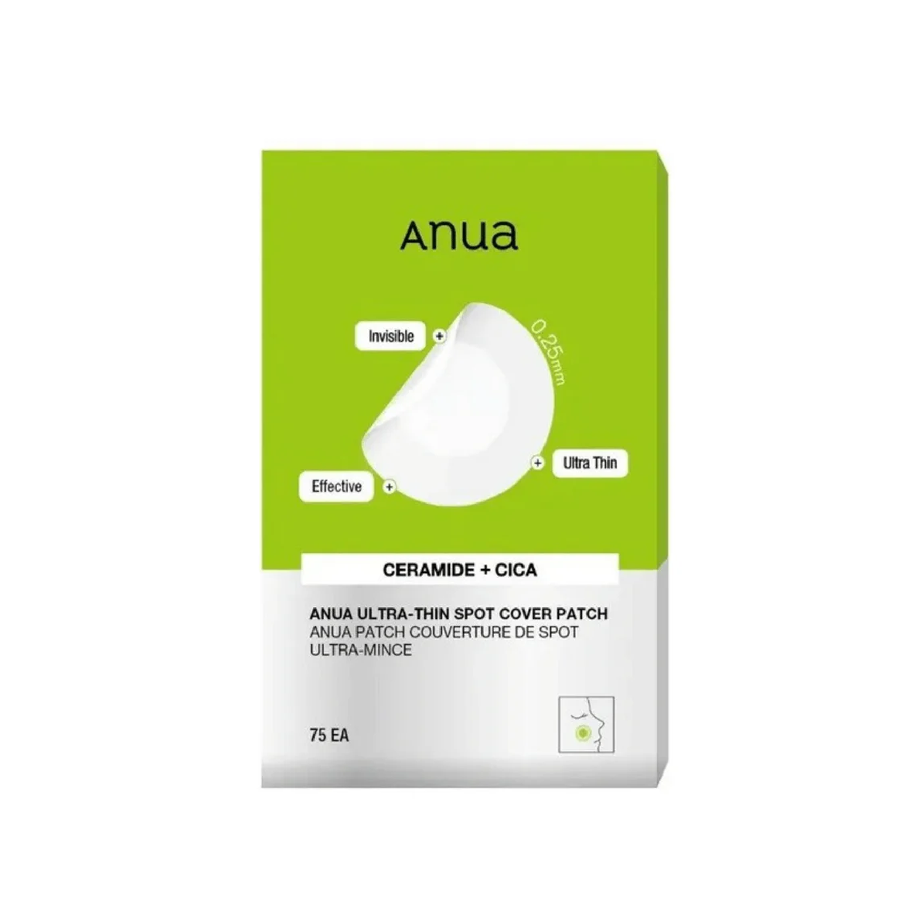 ANUA ULTRA THIN SPOT COVER PATCH 75PC