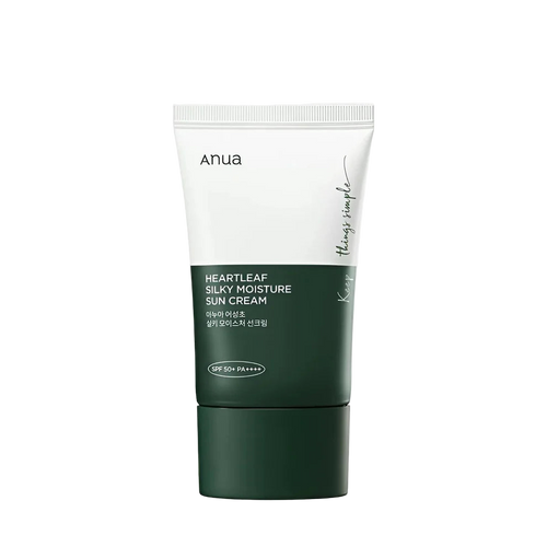 Anua Heartleaf Silky Moisture Sun Cream SPF50+ - 50ml