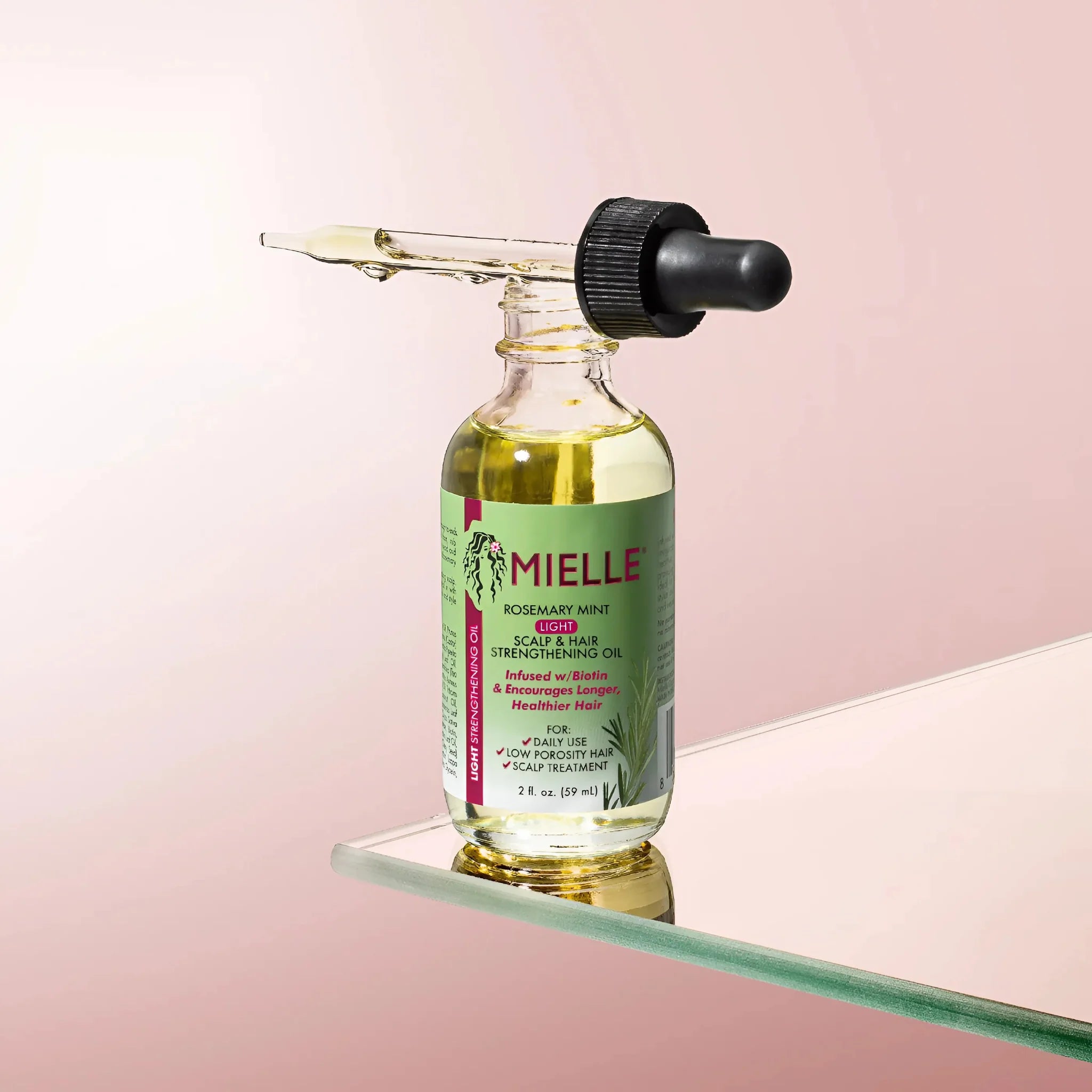 MIELLE LIGHT SCALP & HAIR STRENGHTING OIL 59ML