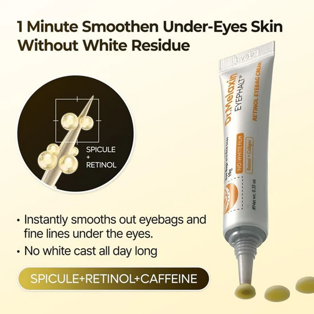 DR MELAXIN EYEPHALT RETINOL EYEBAG CREAM 10G