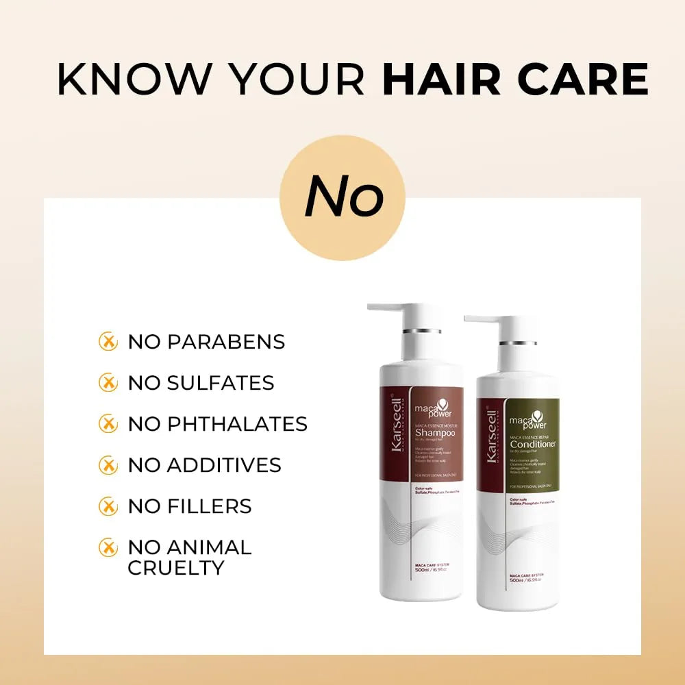 KARSEELL SHAMPOO AND CONDITIONER 800ML