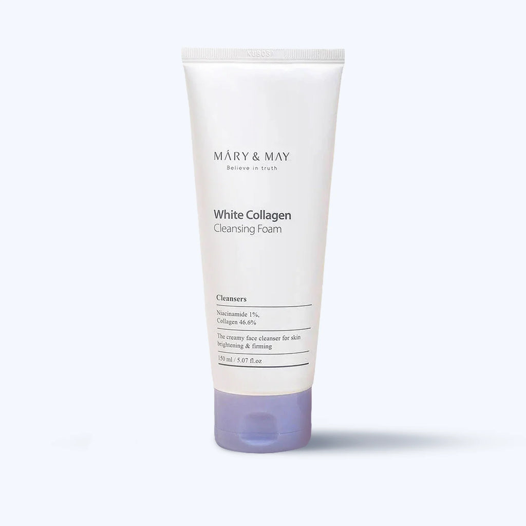 Mary & May White Collagen cleansing foam
