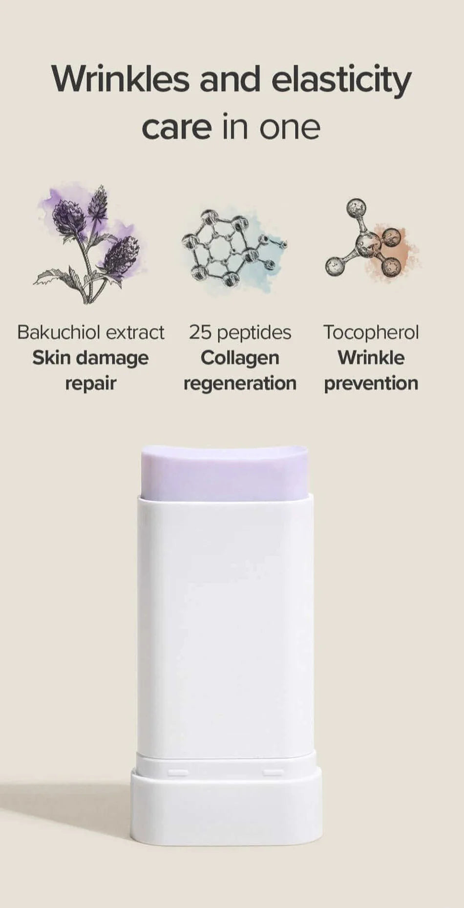 Mary & May Vegan Peptide Bakuchiol Sun Stick SPF50+