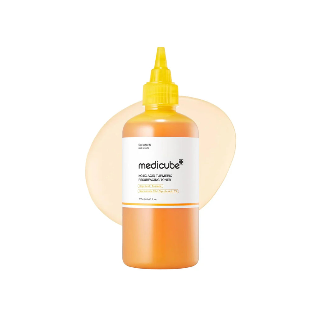 MEDICUBE KOJIC ACID TURMERIC RESURFACING TONER 250ML
