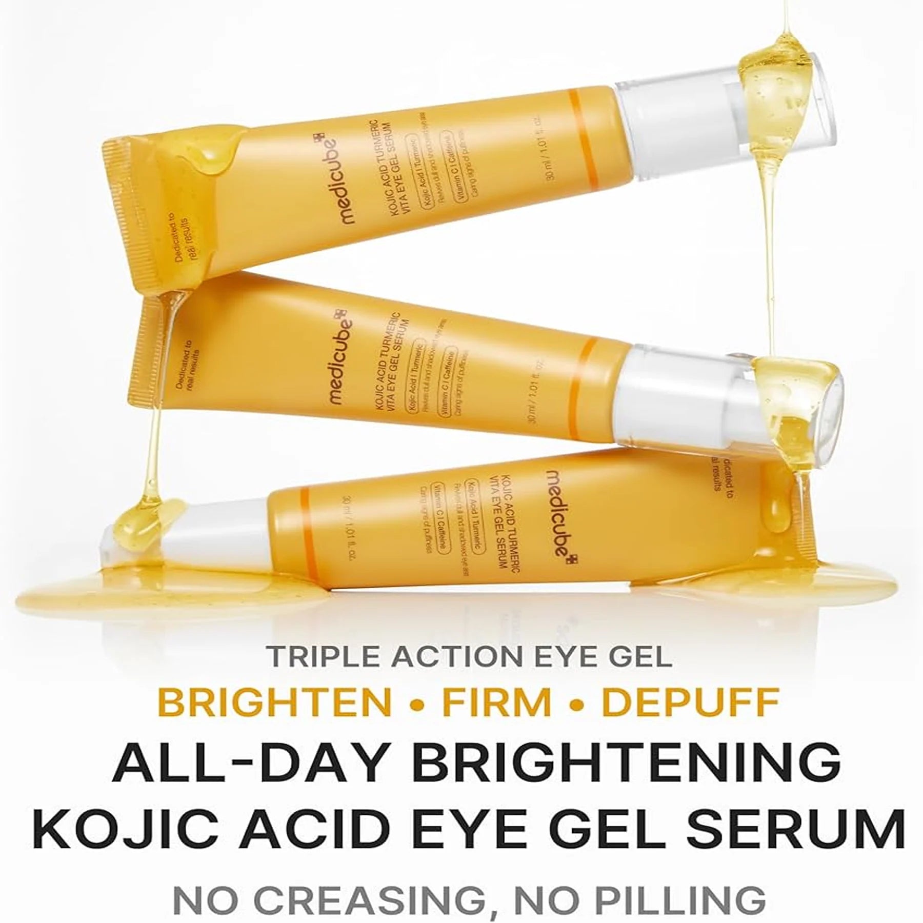 MEDICUBE KOJIC ACID TURMERIC VITA EYE GEL SERUM 30ML