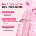 NUMBUZIN ROSE PDRN +6 PEPTIDES 2 SERUM 30ML