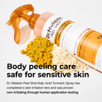 Dr.Melaxin Peel Shot Exfoliating Kojic Acid Turmeric Spray – 100ml