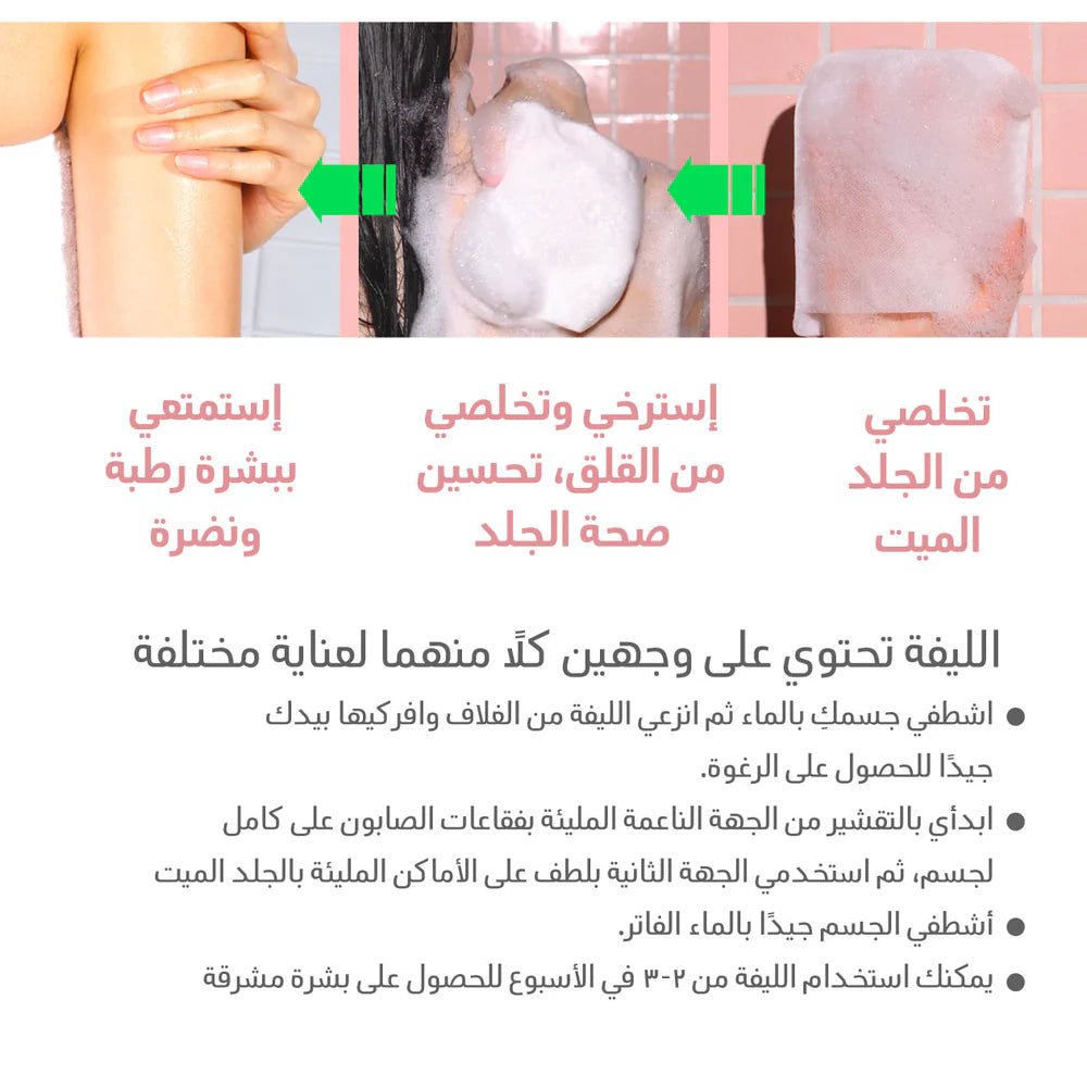 Mom’s Bath Recipe Body Peeling Pad Trouble Care (1 Pcs) - 25ml