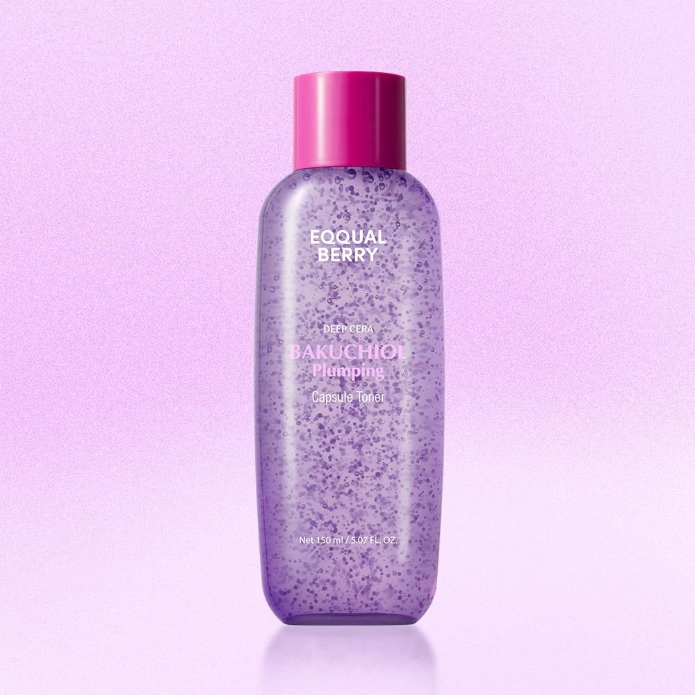 EQQUALBERRY Deep Cera Bakuchiol Plumping Capsule Toner – 150ml