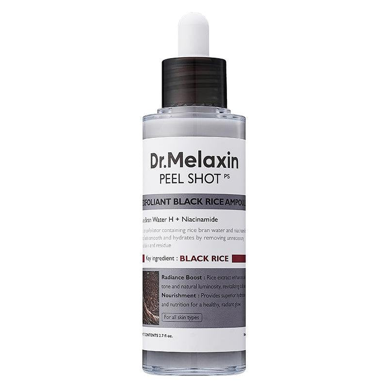Dr.Melaxin Peel Shot Exfoliant Black Rice Ampoule - 80 ml