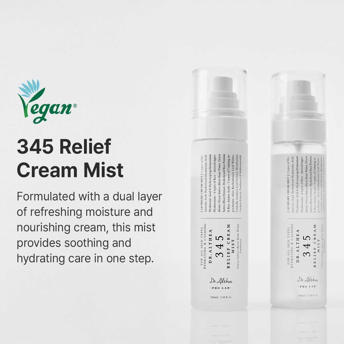 Dr. Althea 345 Relief Cream Mist – 100ml