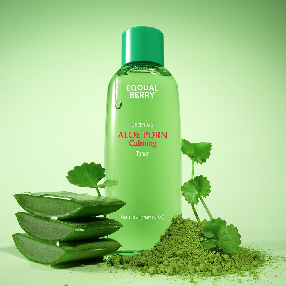 EQQUALBERRY Green & Aloe PDRN Calming Toner – 150ml