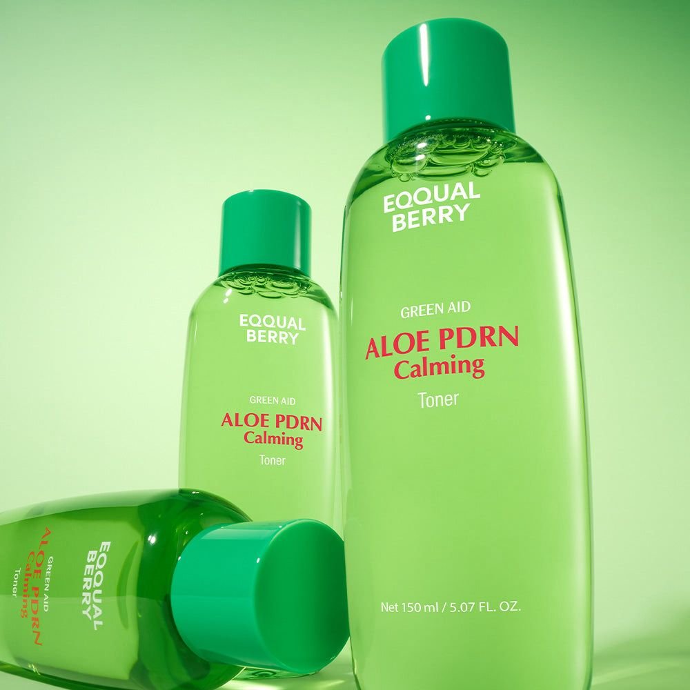 EQQUALBERRY Green & Aloe PDRN Calming Toner – 150ml