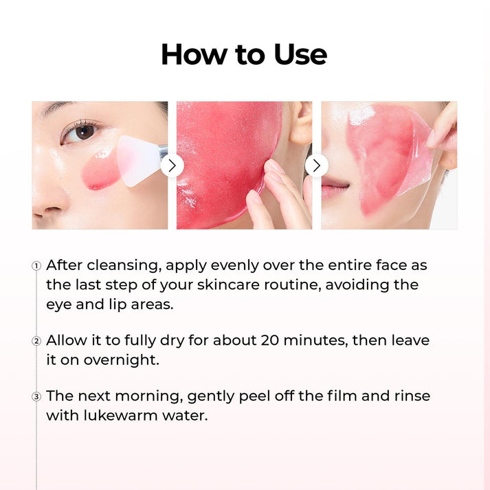 DR MELAXIN OVERNIGHT WRAPPING MASK 3X 30ML