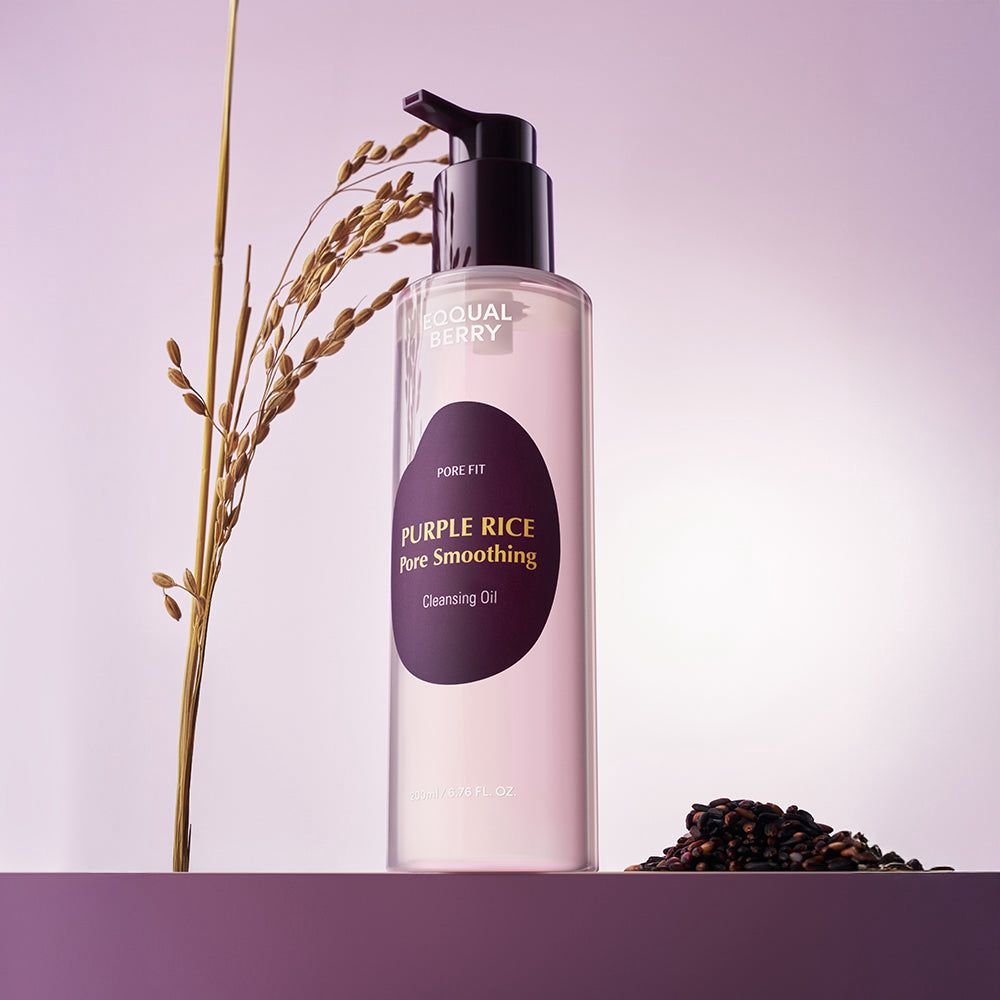 EQQUALBERRY Purple Rice Pore Smoothing Cleansing oil - 200ml