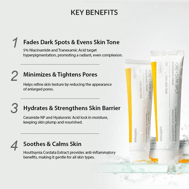 Pore + Dark Spot Brightening Cream – 50ml