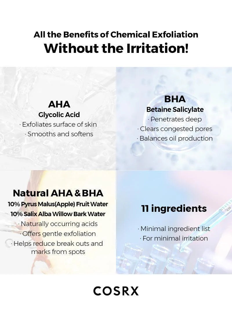 COSRX AHA\BHA CLARIFYING TREATMENT TONER 150ML