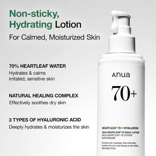 Anua Heartleaf 70 Daily Lotion - 200 ml