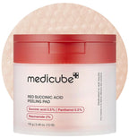 MEDICUBE RED SUCCINIC ACID PEELING PAD 155G