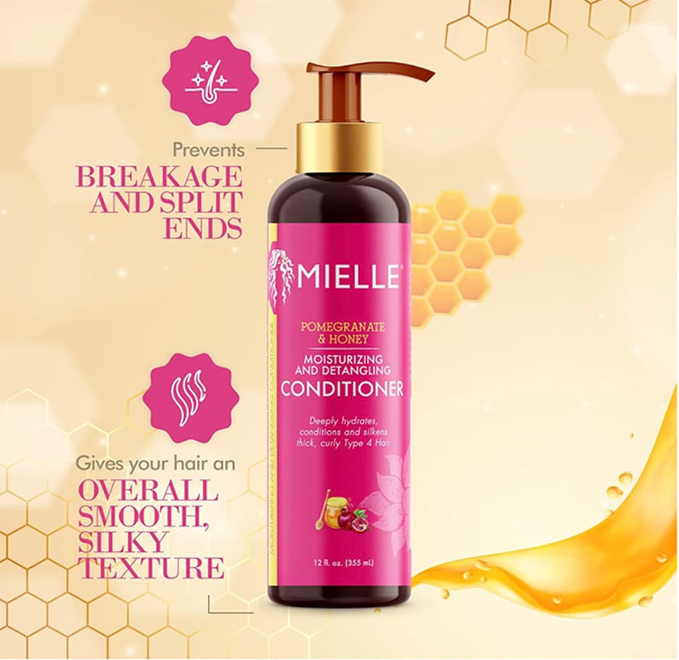 MIELLE POMEGRANATE HONEY SHAMPOO 355ML