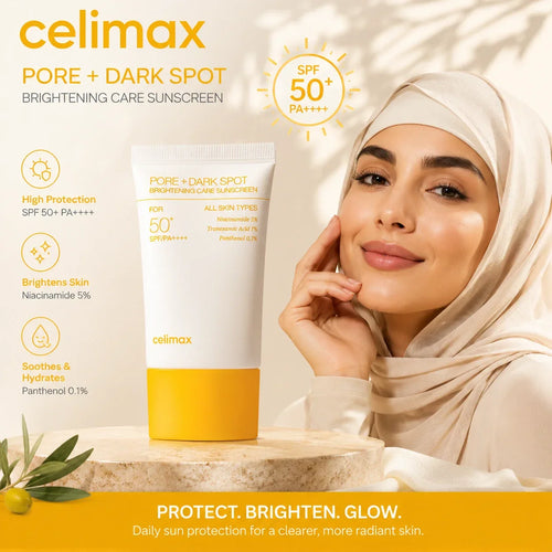 CELIMAX PORE+DARK SPOT BRIGHTENING CARE SUNSCREEN 50+SPF/PA+++ 50ML
