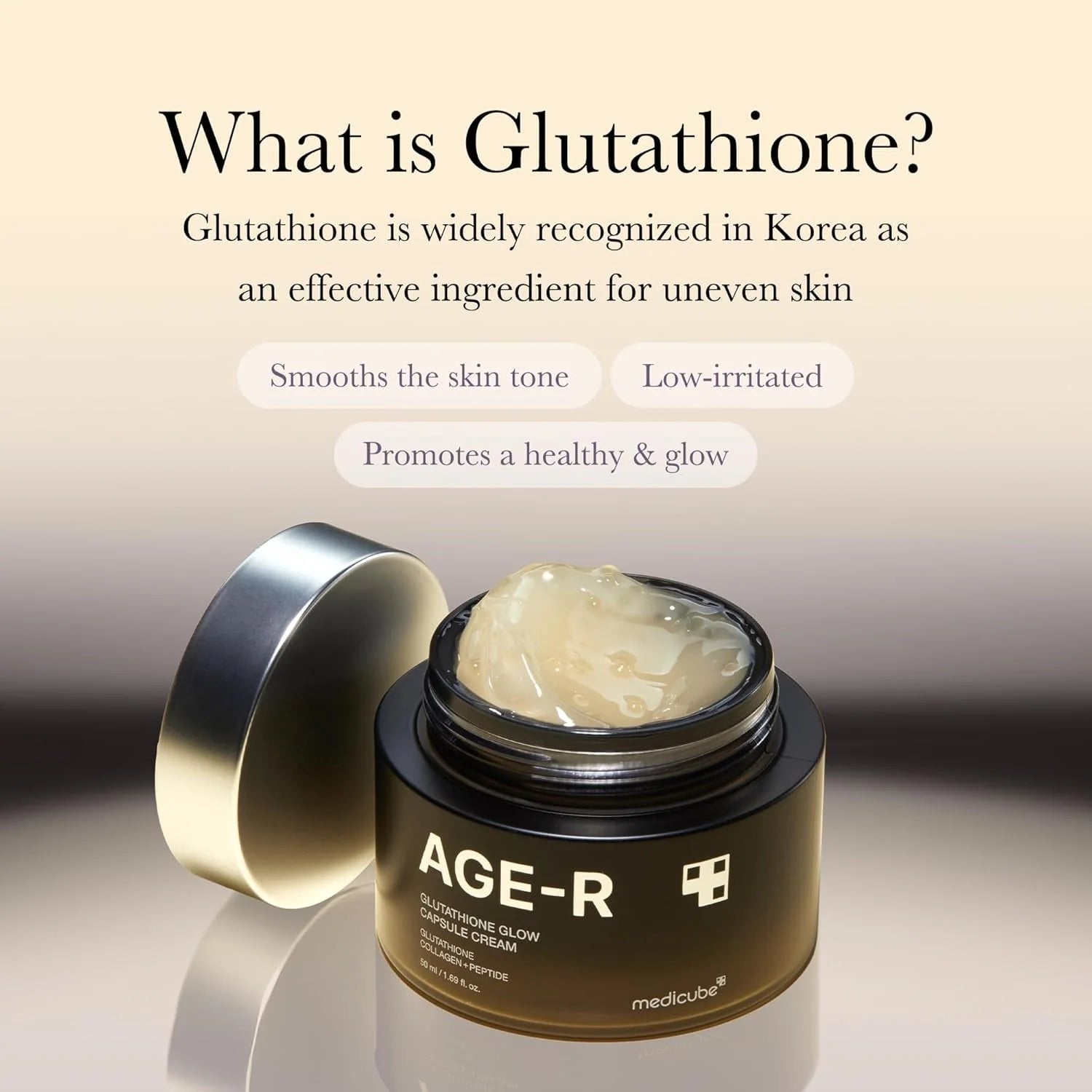 Medicube AGE-R Glutathione Glow Capsule Cream - 50ML