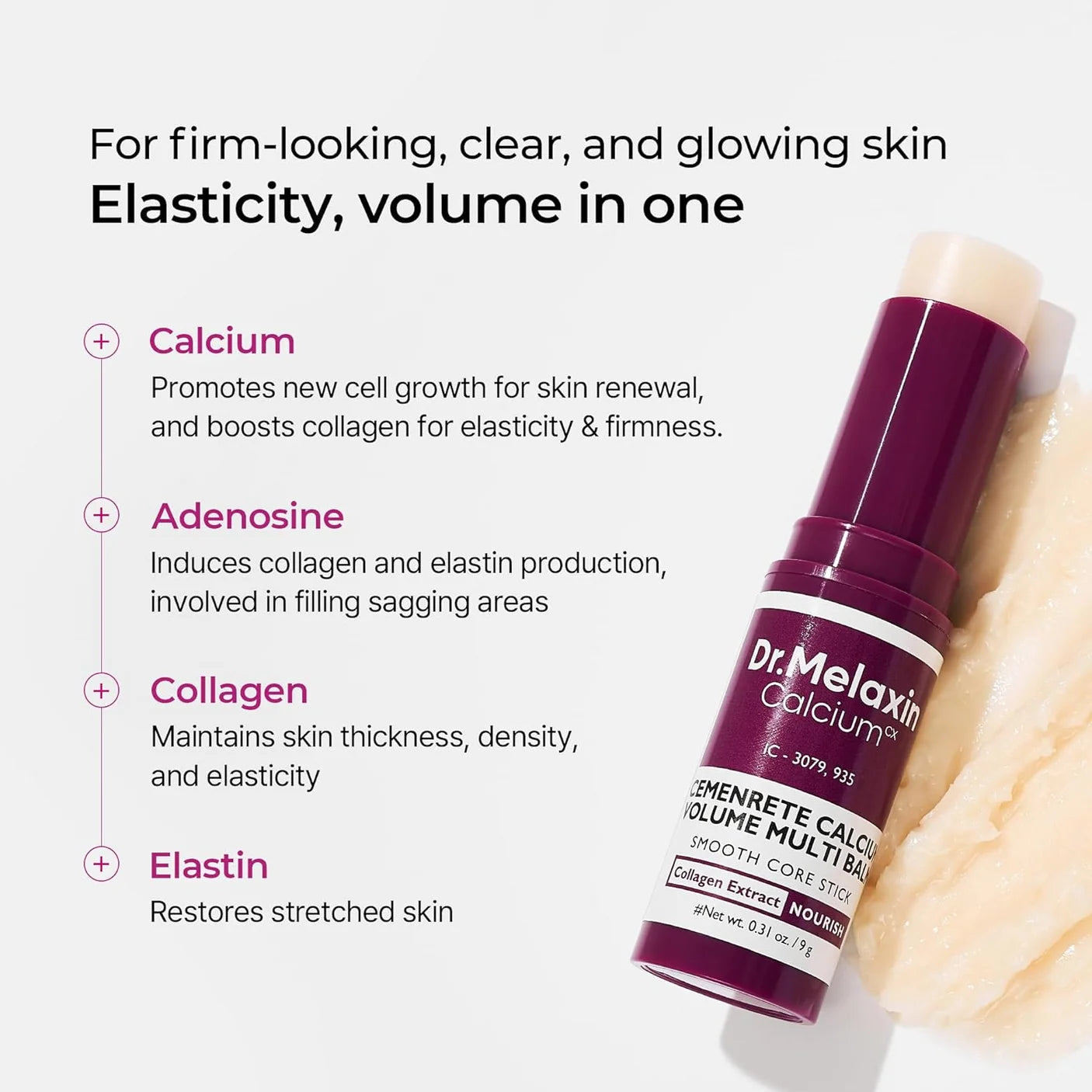 DR. MELAXIN CALCIUM CEMENRETE VOLUME MULTI BALM 9G