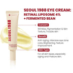 SEOUL 1988 Eye Cream : Retinal Liposome 4% + Fermented Bean - 30ml