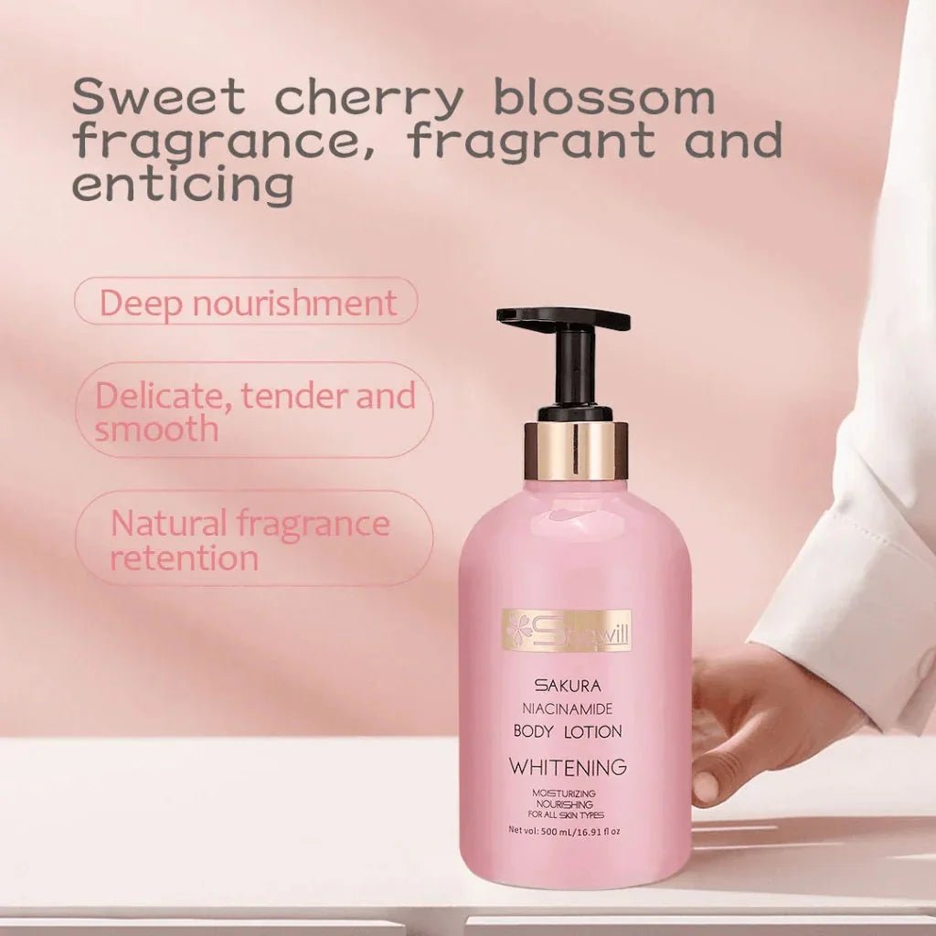 Shawill Sakura Niacinamide Brightening Body Lotion - 500ml
