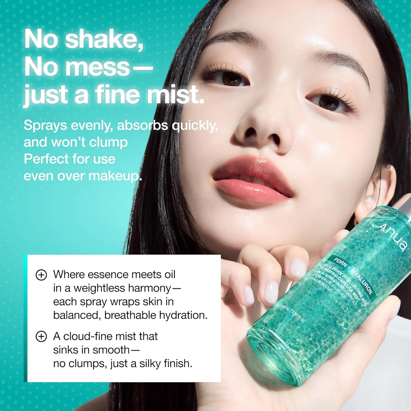 ANUA PDRN HYALURON ACID HYDRATING CAPSULE MIST 100ML