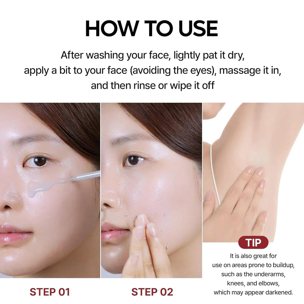DR MELAXIN PEEL SHOT EXFOLIATING BLACK RICE AMPOULE 80ML