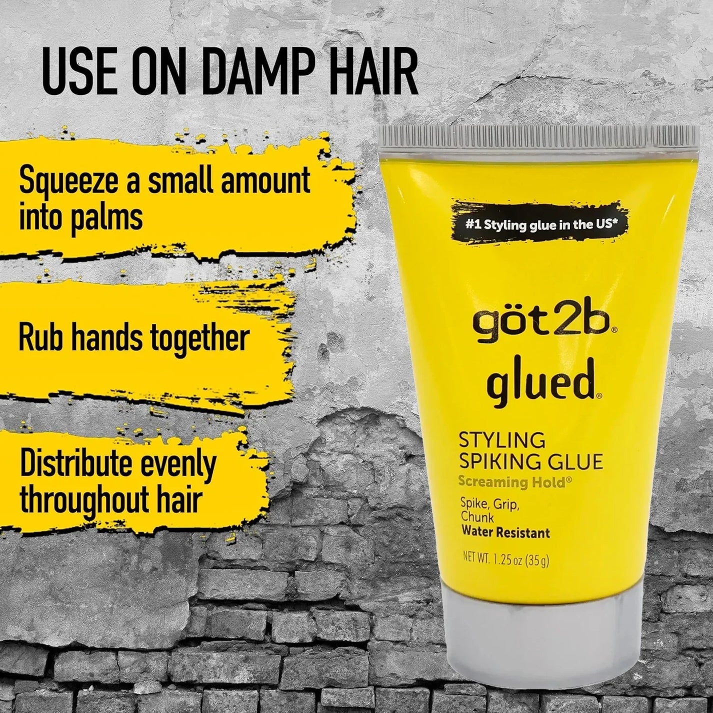GOT2B GLUED STYLING SPIKING GLUE 35G