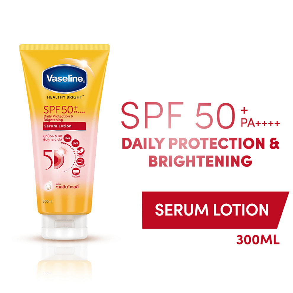 VASELINE HEALTHY BRIGHT SPF50+ 300ML