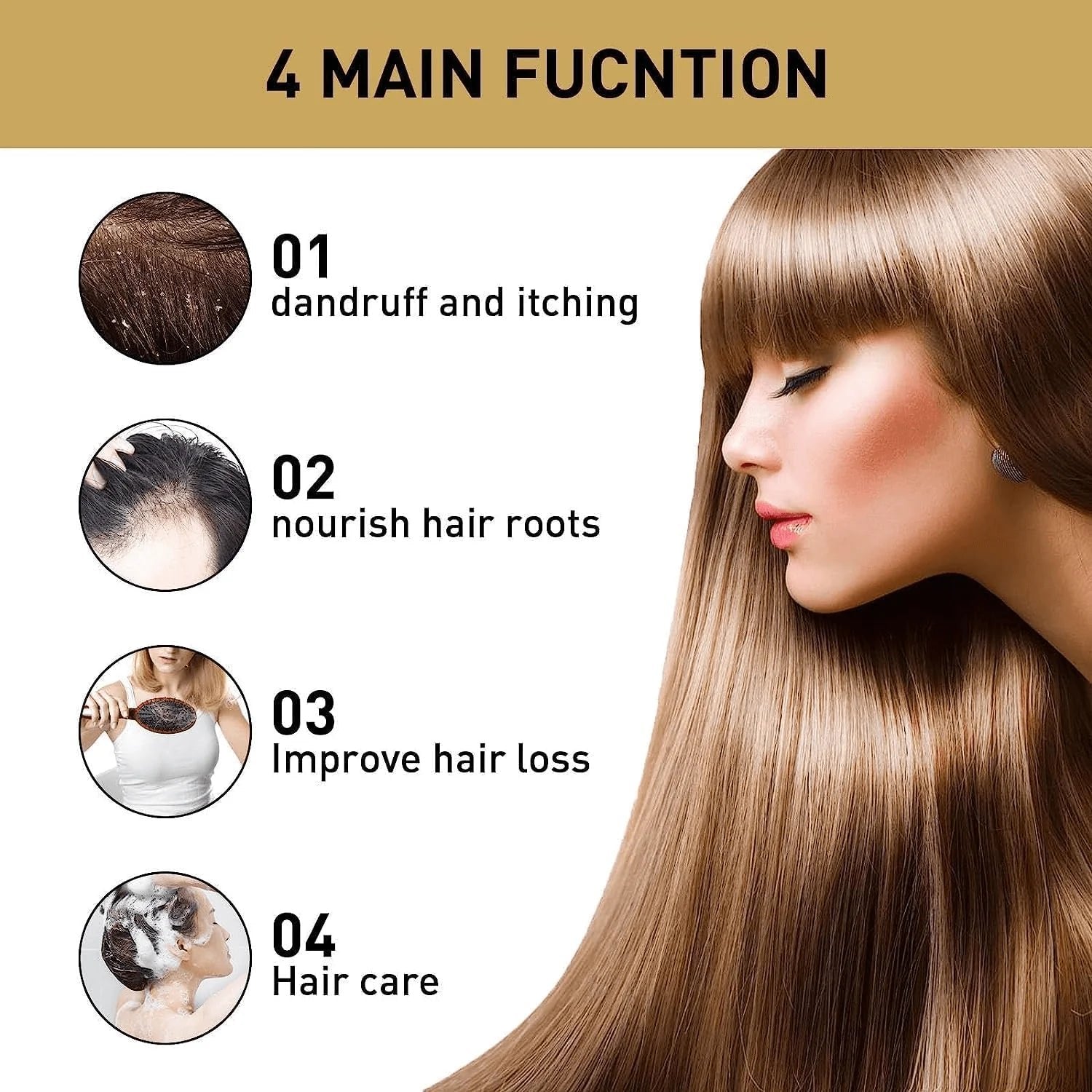 Diyating Hair Growth Sakura Japanese Shampoo - 300ml