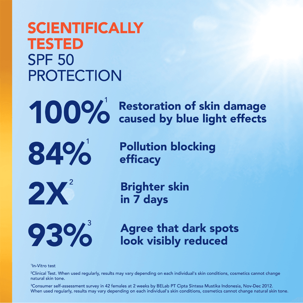 VASELINE HEALTHY BRIGHT SPF50+ 300ML