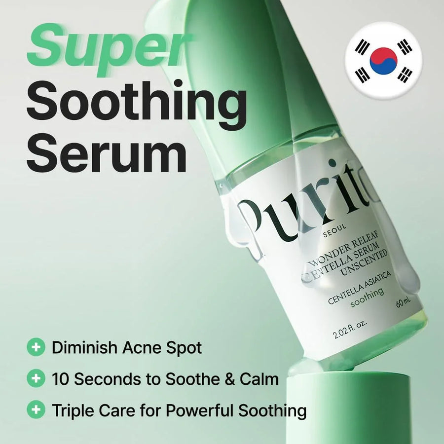 PURITO WONDER RELEAF CENTELLA SERUM UNSCENTED