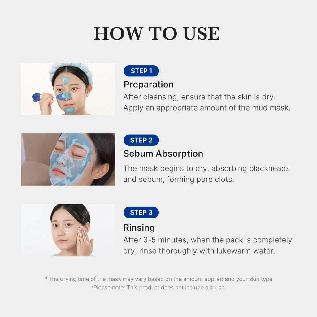 Centella Zero Pore Blackhead Mud Mask - 100g