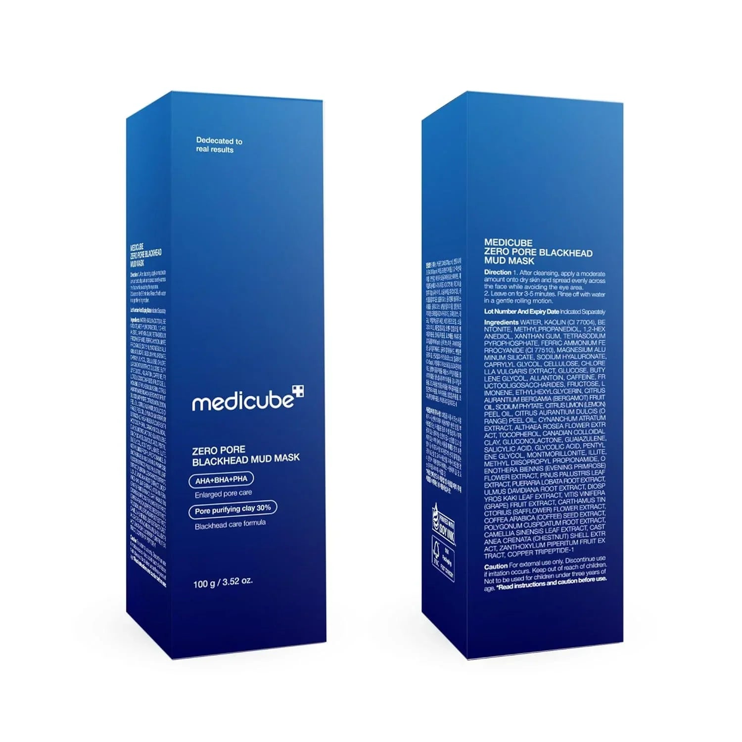 Centella Zero Pore Blackhead Mud Mask - 100g