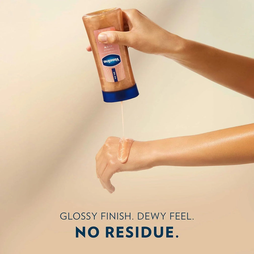 VASELINE SUNLIT GLOW COCOA BUTTER 200ML