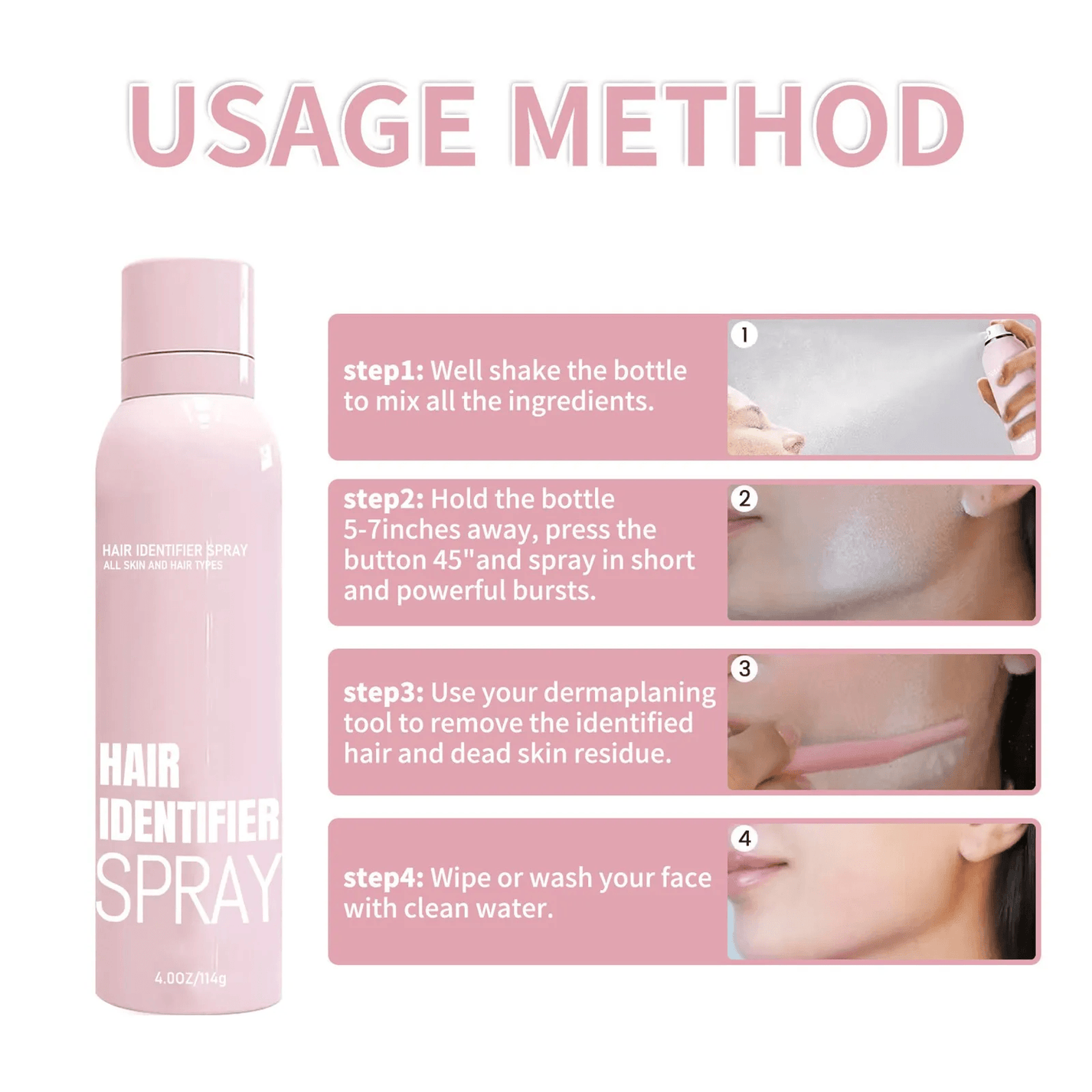 HAIR IDENTIFIER SPRAY 114G