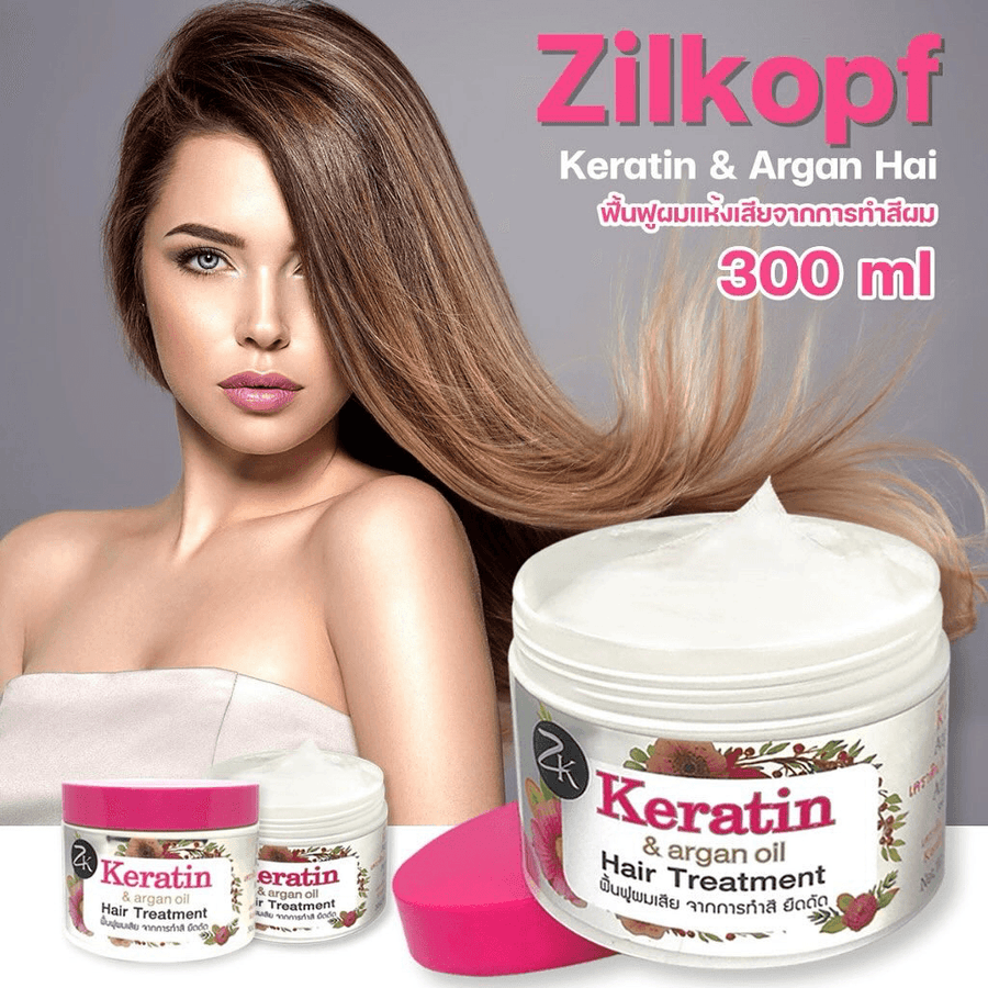 KERATIN & ARGAN OIL HAIR TREATMENT 300ML